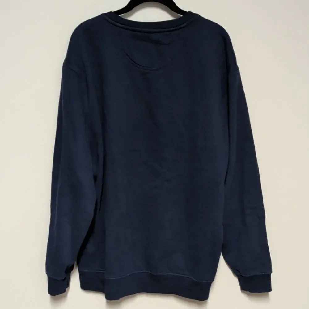 Izod Men's Crewneck Sweater in Navy and Gold